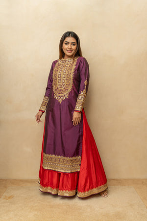 Rich Pakistani shararah suit